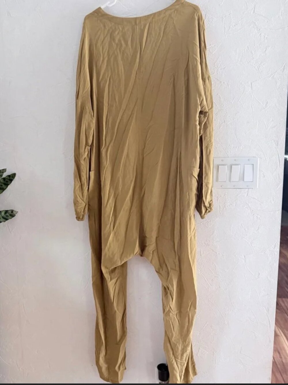 Free People INTIMATELY So So Soft Romper Mustard Lounging Jumpsuit - Picture 7 of 7